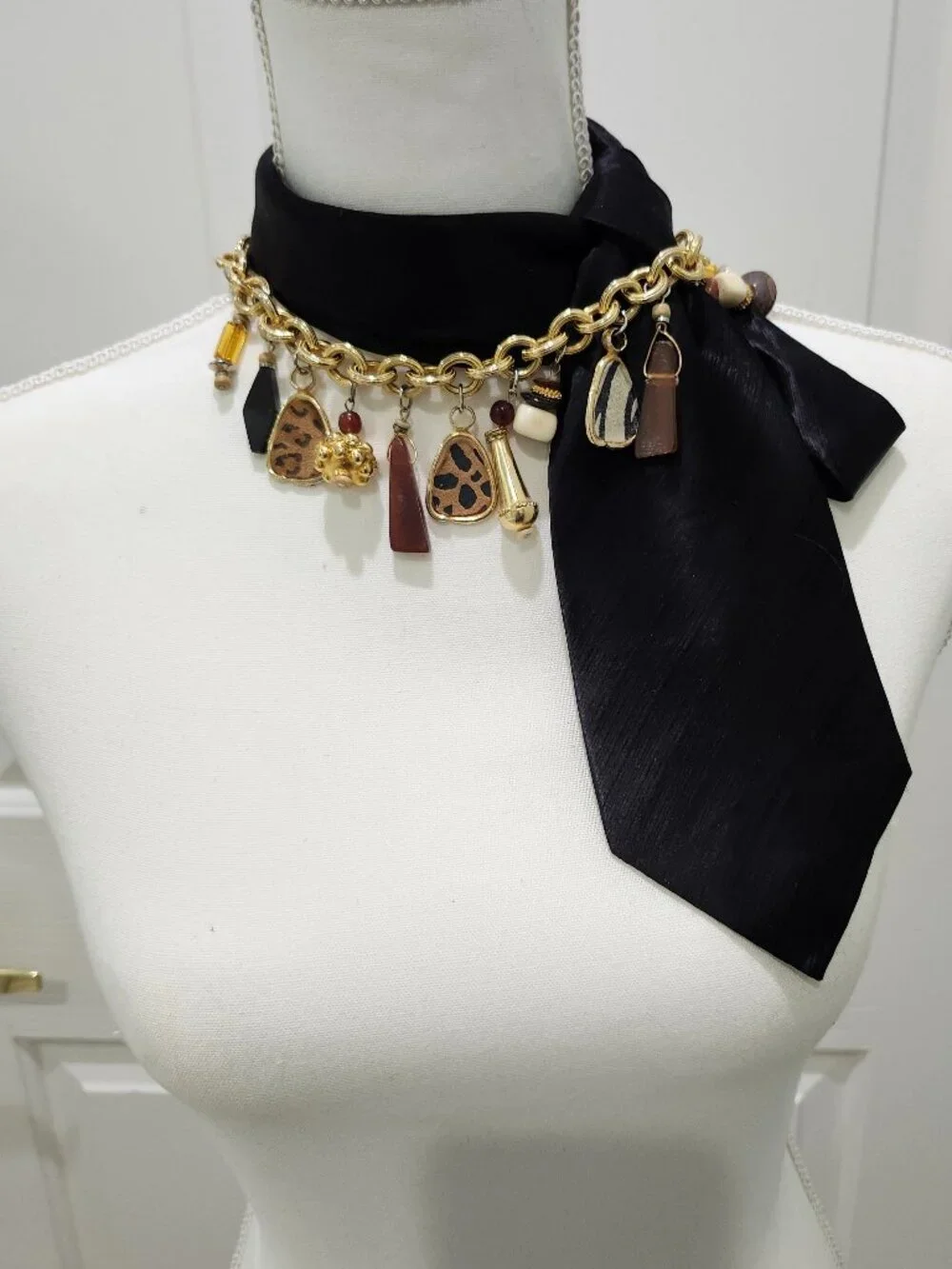 Neckwear and Animal Print Necklace, Reimagined for Today’s Trendy Look